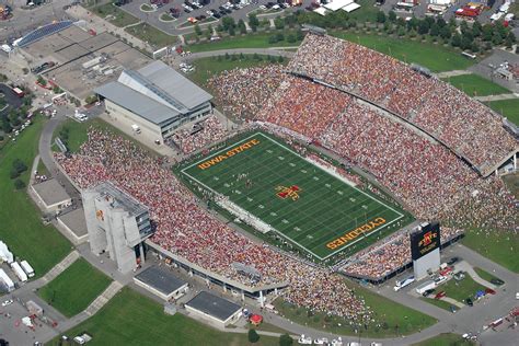 Iowa State University - Jack Trice Stadium | Iowa state cyclones ...