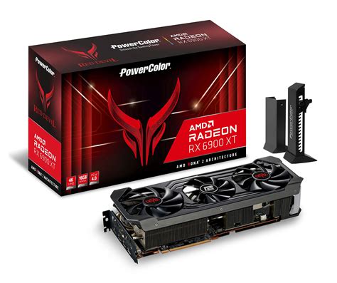 XFX Speedster MERC319 AMD Radeon RX 6900 XT Black Gaming Graphics Card With 16GB GDDR6, HDMI 2,1 ...