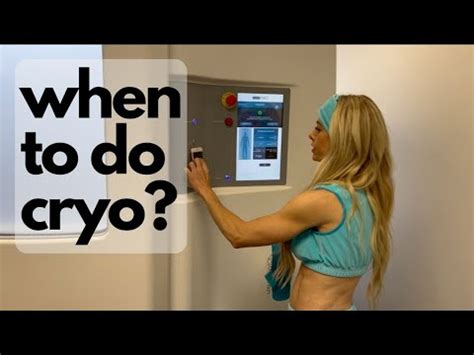 When To Do Cryotherapy For Exercise And Performance Recovery? - YouTube