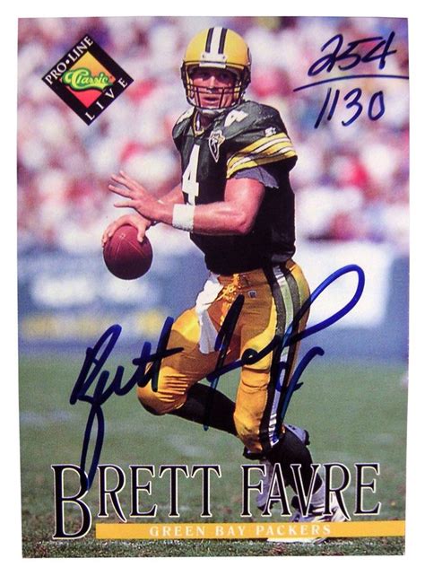 Brett Favre | PSA AutographFacts℠