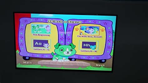 Leapfrog Scout & Friends Phonics Farm DVD Menu Walkthrough - YouTube