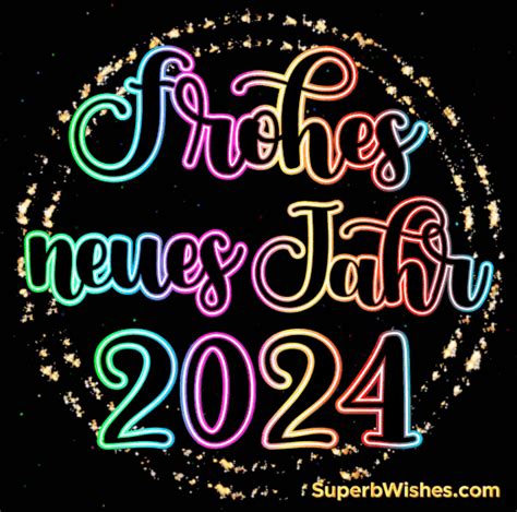 Wunderschöne animierte Neujahrsgrüße 2024 | SuperbWishes.com