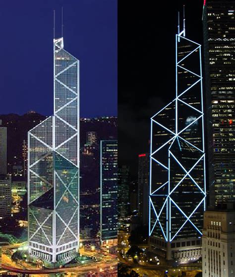 Illuminating Hong Kong’s Bank of China Tower » China Urban Development Blog