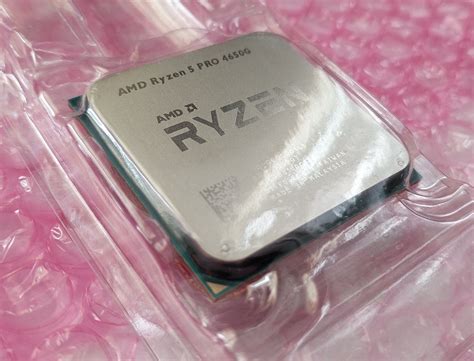 AMD Ryzen 5 Pro 4650G APU processor 6 Cores Socket AM4 CPU – Used – Recyclops