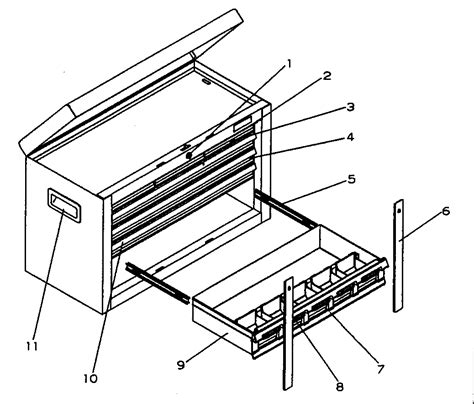 CRAFTSMAN TOOL BOX Parts | Model 706597862 | Sears PartsDirect