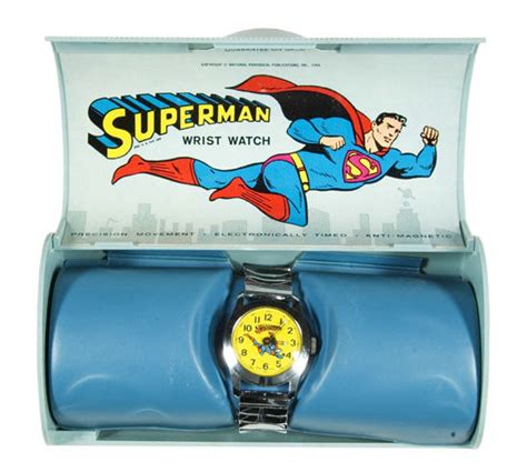 Hake's - “SUPERMAN WRIST WATCH” IN CASE.