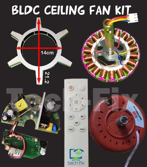 355 RPM SPJ BLDC CEILING FAN CONVERSION KIT 28 W, Phase:, 56% OFF