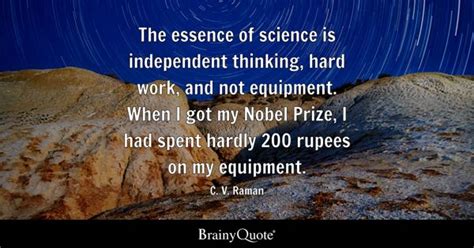 C. V. Raman Quotes - BrainyQuote