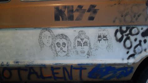 Kurt Cobain "KISS" van for sale on Ebay | Fox News