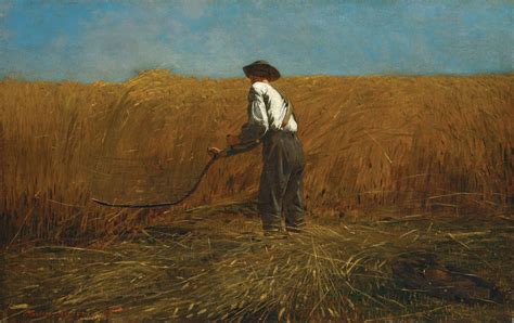 Winslow Homer 'Veteran in a New Field' a gem of a painting small in ...