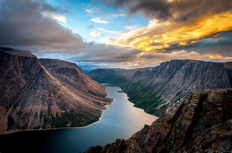 Saglek Fjord in Torngat Mountains National Park Newfoundland and Labrador Canada [2048 x 1360 ...