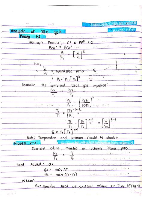 SOLUTION: Otto cycle - Studypool