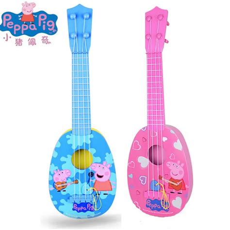 Peppa pig Musical Instruments Toy 44cm/17.3" Ukulele Guitar Education Puzzle toys Kids Children ...