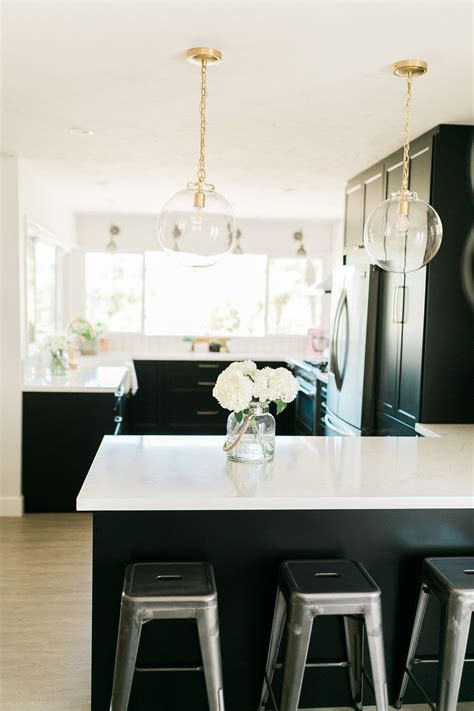 Classic Black: Bright and Light IKEA Semihandmade Kitchen | Kitchen decor modern, Black ikea ...