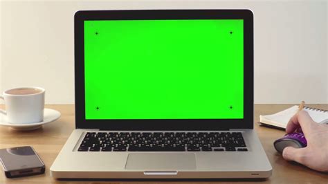 Green screen - laptop computer screen - YouTube