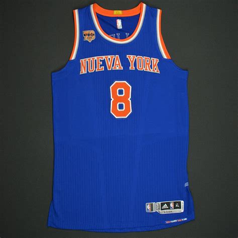 Justin Holiday - New York Knicks - Game-Worn "NOCHES ENEBEA" Jersey - 2016-17 Season | NBA Auctions