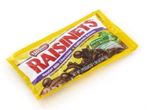 Raisinets - 3.5 oz Theater Box | Chocolate milk, Old fashioned candy ...