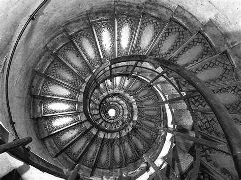 Arc de Triomphe stairs in bnw Photograph by CariAnn Sparks - Fine Art ...