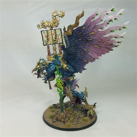 Kairos Fateweaver - miniatures post | Miniature painting, Thousand sons ...