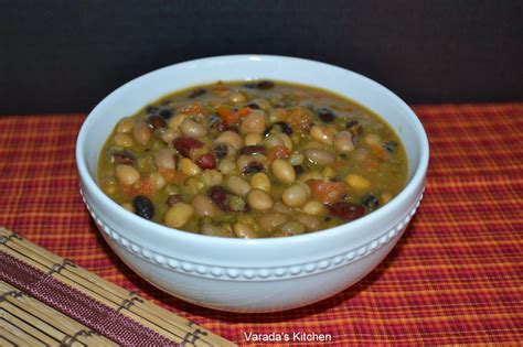 Varada's Kitchen: Kwati (Mixed Bean Stew)