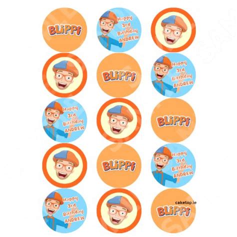 Blippi Edible Cake Toppers | Edible Picture | Caketop.ie