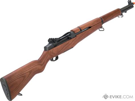 G&G M1 Garand Full Size Airsoft AEG Rifle with Real Wood Stock (Package: Gun Only), Airsoft Guns ...