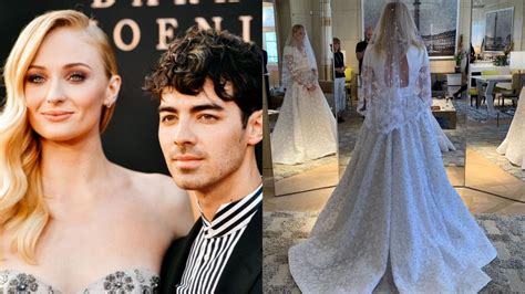 Sophie Turner’s Wedding Dress Took Over 350 Hours To Make | Harper's Bazaar Arabia