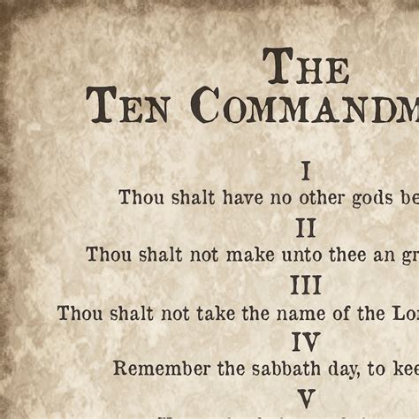 10 commandments bible verse kjv - rekawindows