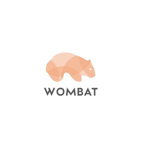 We need a clean, serious and sincere logo for our new App "Wombat ...