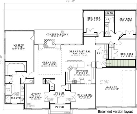 Neo-Traditional 4 Bedroom House Plan - 59068ND | Architectural Designs ...