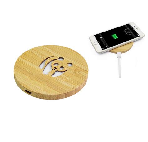 NEW Arrival Round shape Eco-friendly LED light up 10W wireless charger ...