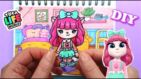 Paper Dolls Printable, Life Video, Paperdolls, Howto, Angela, Free Printables, Kawaii, Cartoon, Ping