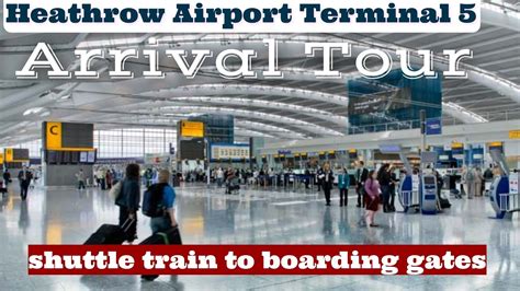 Heathrow Airport Terminal 5 London 4k full Tour - YouTube