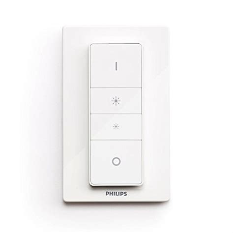 Philips Hue Smart Dimmer Switch with Remote (Installation-Free Exclusive for Philips Hue Lights ...