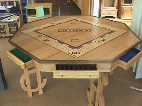 Monopoly table | Modern game tables, Board game table, Outdoor ...