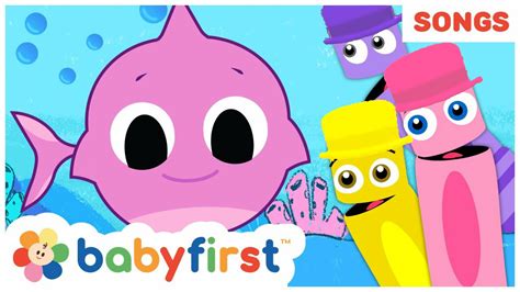 Baby Shark Song Color Crew Summer Songs Compïlatïon BabyFïrst TV Songs For Chïldren - Nursery ...