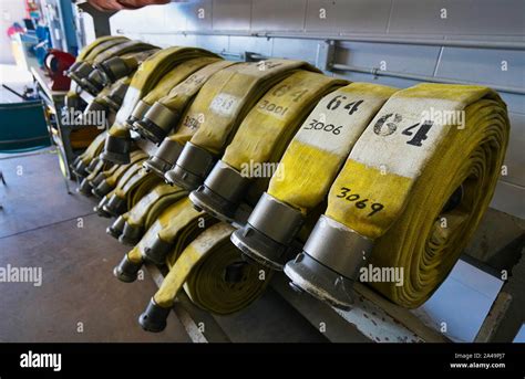 Fire hose storage hi-res stock photography and images - Alamy