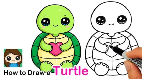 Simple Turtle Cartoon