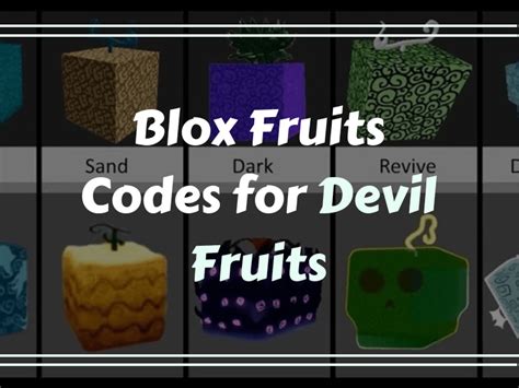 Blox Fruits Codes for Devil Fruits | Unlock the Power