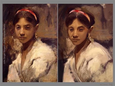 The Art of Aileen Diwakar: Master Studies - John Singer Sargent