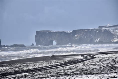 Winter at Black Sand Beach, Reynisfjara Iceland- Travel By A Sherrie Affair