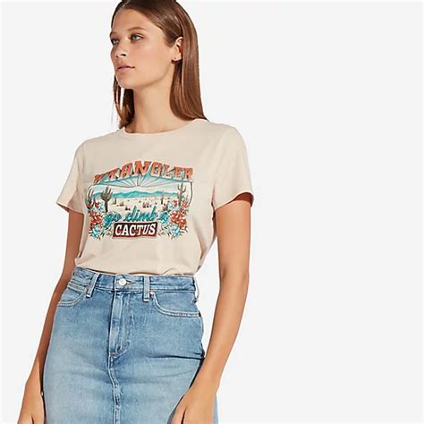 Women's Cactus Graphic Tee | Womens Shirts by Wrangler®