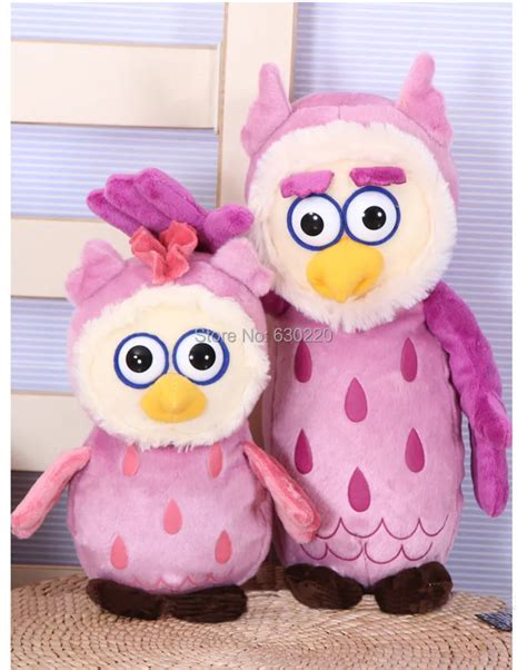 Free shipping 35cm Violet Big Owl Mr.Osbourne Plush Toys from Timmy ...