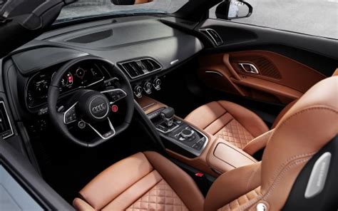 Audi R8 Spyder V10 performance RWD 2021 4K Interior Wallpaper - HD Car Wallpapers #19817