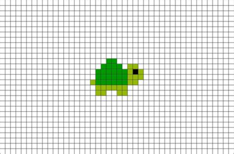 Baby Turtle Pixel Art | Cross stitch designs, Cross stitch patterns ...