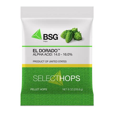 HOPS El Dorado Hop Pellets 8oz - Hobby Homebrew