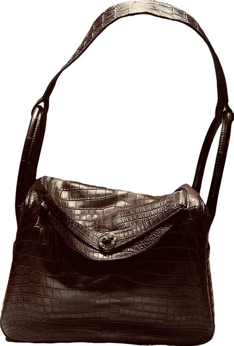 Hermes Lindy crocodile handbag - ShopStyle Shoulder Bags