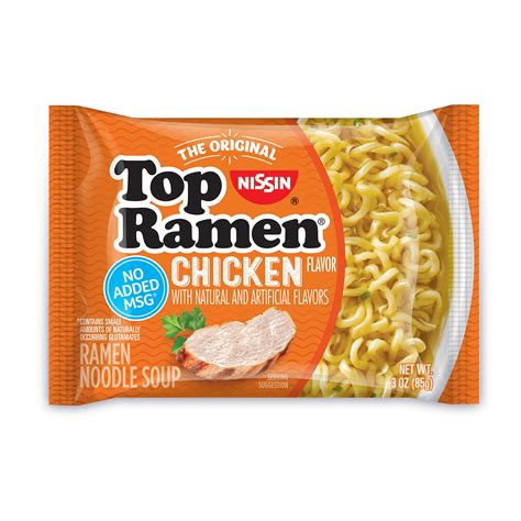 Nissin Top Ramen, Shrimp Flavor, The Original Instant Ramen,3 Ounce ...