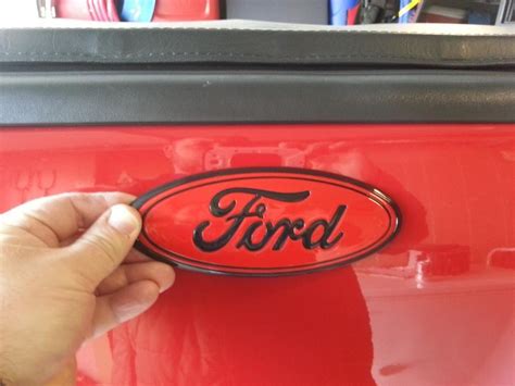 South Central Red and black oval Ford emblem, 7" 3D style - Ford F150 Forum - Community of Ford ...