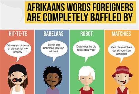 Some of the Lekker-ist Afrikaans Words Explained - SAPeople - Worldwide South African News